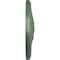 Ekena Millwork Madrid Ceiling Medallion, Hand-Painted Athenian Green, 24 3/4"W x 12 1/2"H x 1 3/4"P CM24X12MAAGF - alternate 4